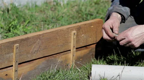 Bolt in hand Video stock 61874049