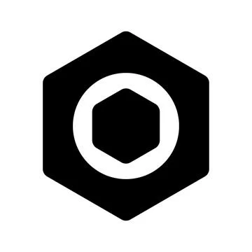 Bolt, hardware, nut icon design Stock Illustration