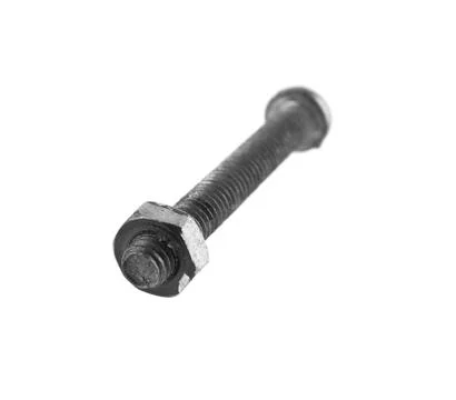 Bolt isolated on white background Stock Photos