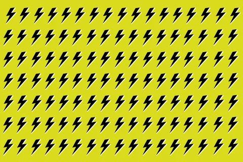 Bolt pattern. Thunder pattern. wallpaper. free space for text. Stock Illustration