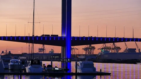 Bolte Bridge, Melbourne Stock Footage 78404047