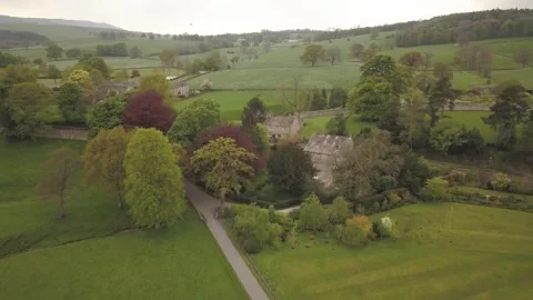 Bolton Abbey Stock Footage 243195541