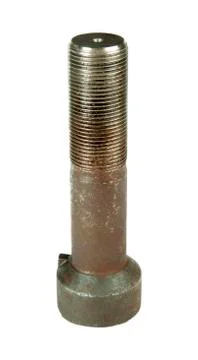 Bolts (with clipping path) Stock Photos