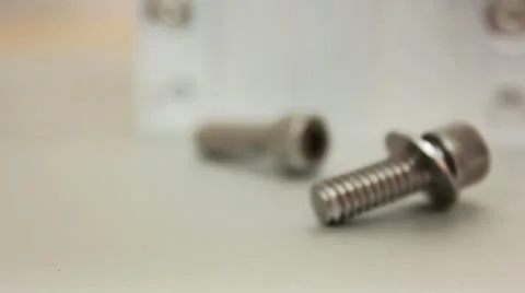 Bolts close up Stock Footage 11497293