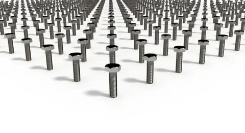 Bolts collection Stock Illustration