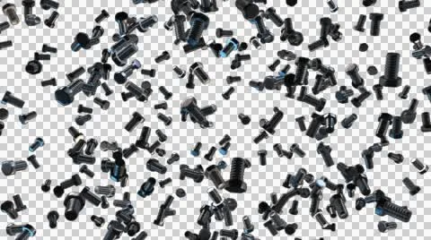 Bolts Explosion Vídeo Stock 45737336