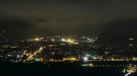 Bolzano time lapse Stock Footage 12499174