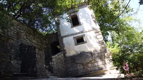 Bomarzo timelapse Video stock 140788288