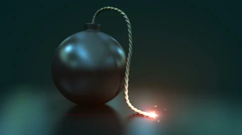 Bomb animation 库存影片 38421185