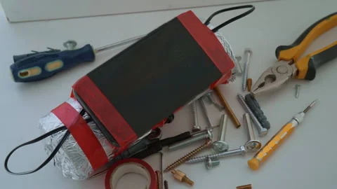 Bomb attached to a device Stock Footage 240226537