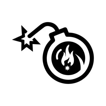 Bomb, attack, exploding, dynamite, TNT icon 스톡 일러스트