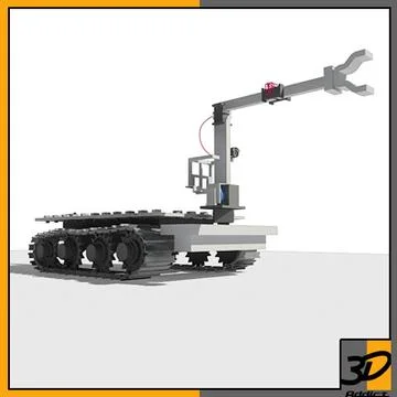 Bomb disposal robot.zip 3D Model