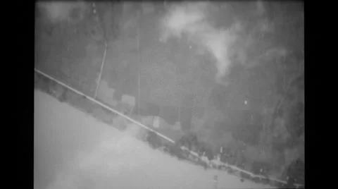 Bomb Enemy Concentrations 8 Stock Footage 36302914