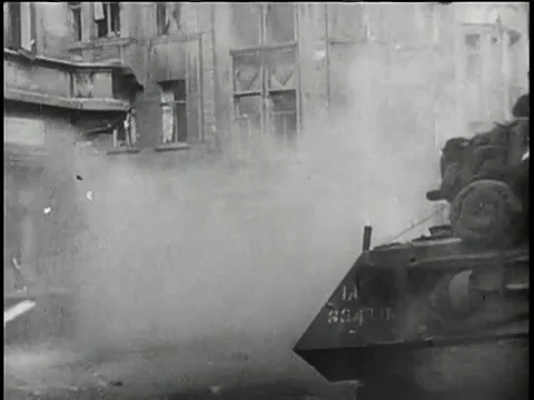 Bomb exploding  in city 스톡 동영상 260240463