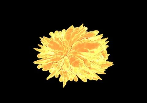 Bomb Explosion - 3D rendering Stock Illustration