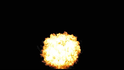 Bomb Explosion With Alpha Channel Explosion Overlay Stock Footage 131321618