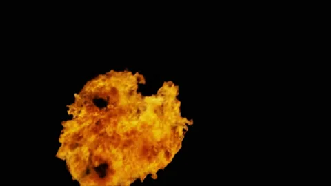 Bomb Explosion With Alpha Channel Explosion Overlay Stock Footage 131324788