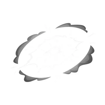 Bomb explosion, detonated boom flash, cartoon comic game bang effect, vector Stock Illustration