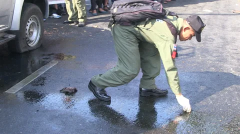 BOMB GRENADE BLAST ATTACK TERRORISM POLITICAL Stock Footage 38441571
