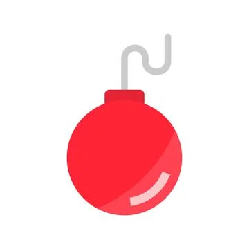 Bomb icon about to explode. Vector. 스톡 일러스트