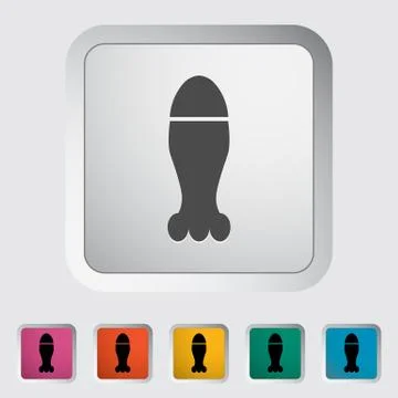 Bomb icon Stock Illustration