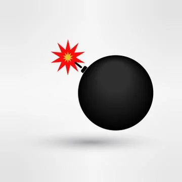 Bomb icon Stock Illustration