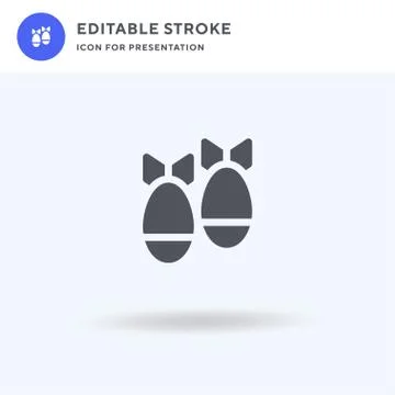 Bomb icon vector, filled flat sign, solid pictogram isolated on white, logo Stock Illustration