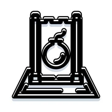 Bomb icon within shield structure protecting danger Ilustración de archivo