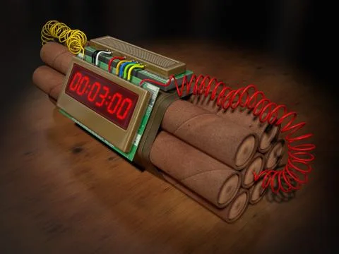 Bomb Illustrazione stock