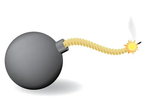 Bomb. Stock Illustration