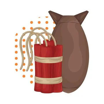 Bomb Illustration 스톡 일러스트