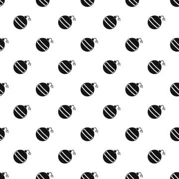 Bomb pattern vector イラスト素材