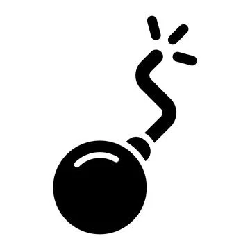 Bomb Vector Icon Design Illustration Stock Illustration