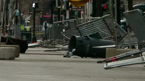 Bomb Wreckage Stock-Footage 22637138