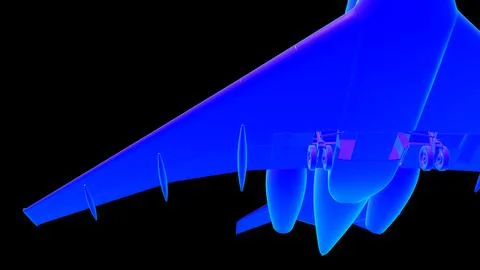 Bombardier 6000 plane for reference 3D rendering Stock Illustration