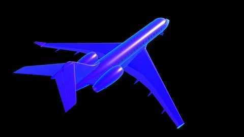Bombardier 6000 plane for reference 3D rendering Illustrazione stock