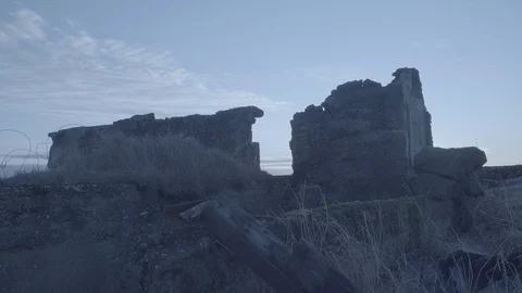 Bombed and Destroyed Stock Footage 86252820