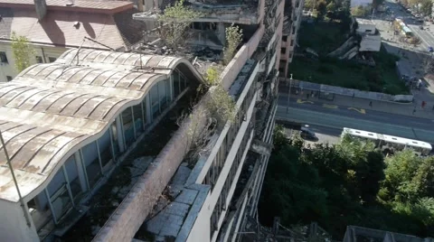 Bombed building Vidéo 46763871