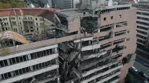 Bombed building 動画素材 46764365