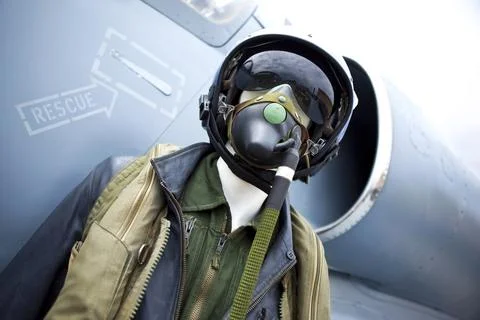 Bomber and fighter Foto stock