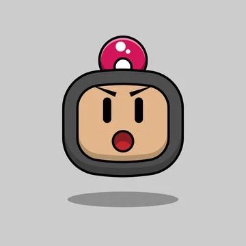 Bomber Boy Black Stock Illustration