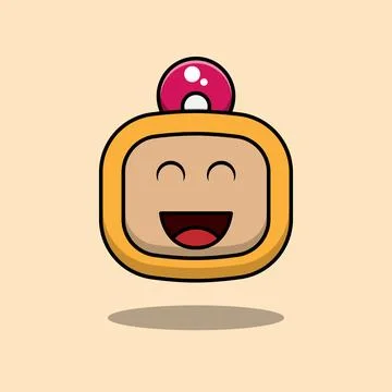 Bomber Boy Orange Stock Illustration