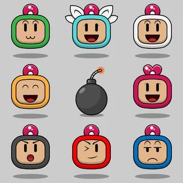 Bomber Boy Pack Stock Illustration