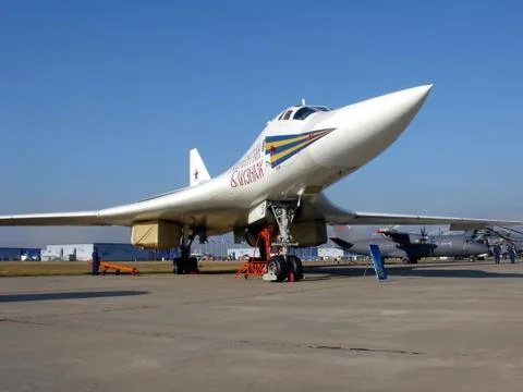Bomber Tu-160 Stock Photos