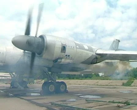 Bomber tu-95 Stock Footage 12054496