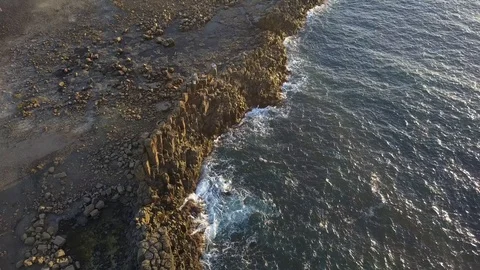 Bombo coastline Stock Footage 121658869