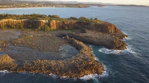 Bombo Quarry view Video stock 121658951