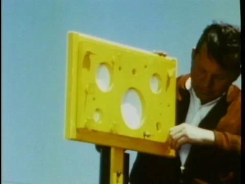 Bombs, dynamite and explosive materials are tested at Aberdeen to determine Stock Footage 75279716