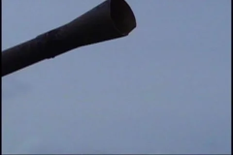 Bombs-Explosives-War military left overs-boy with mortar granade-4 Stock Footage 4149755