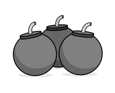 Bombs Stock Illustration